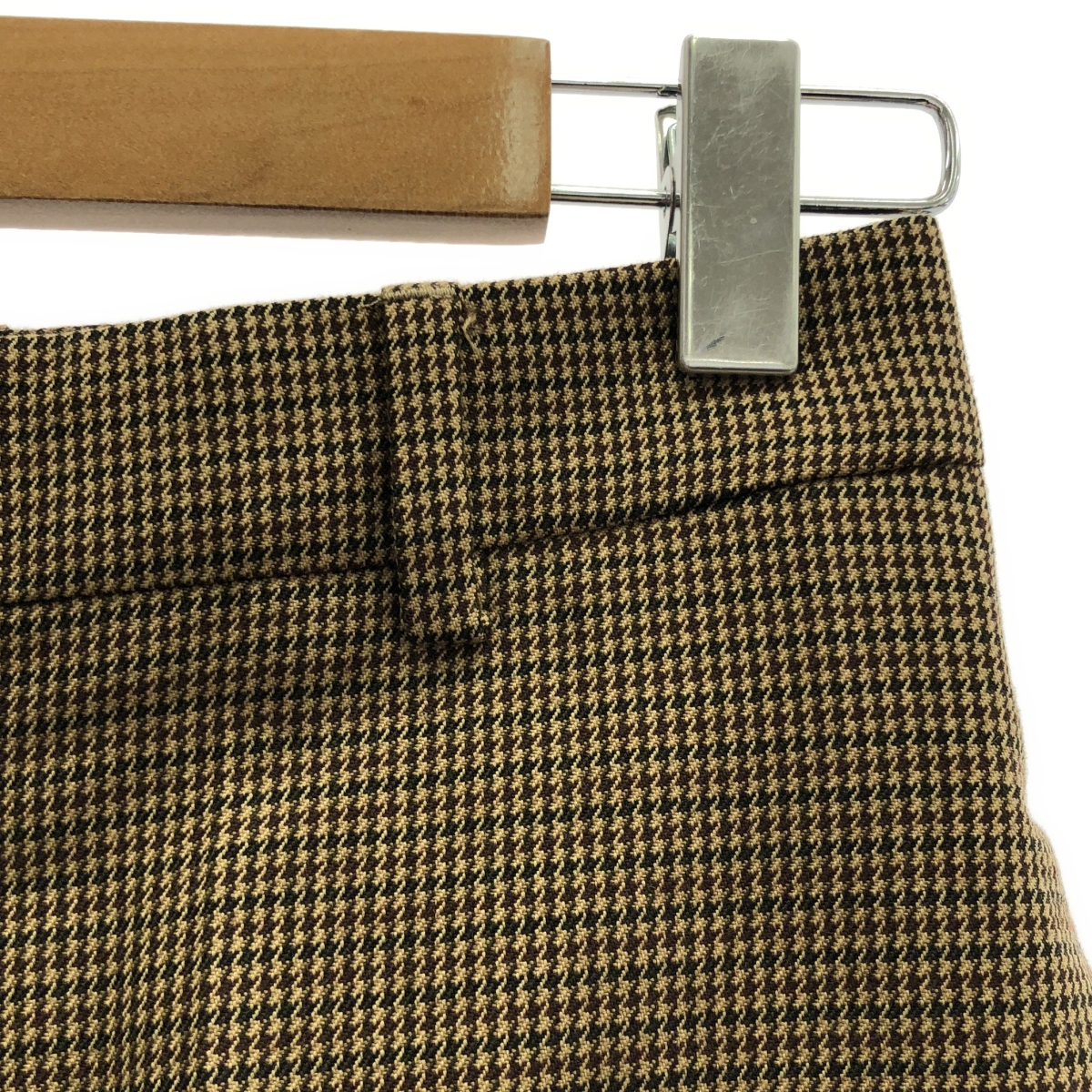 CELINE / セリーヌ by Hedi Slimane エディ期 ウール 千鳥格子 ワイドパンツ