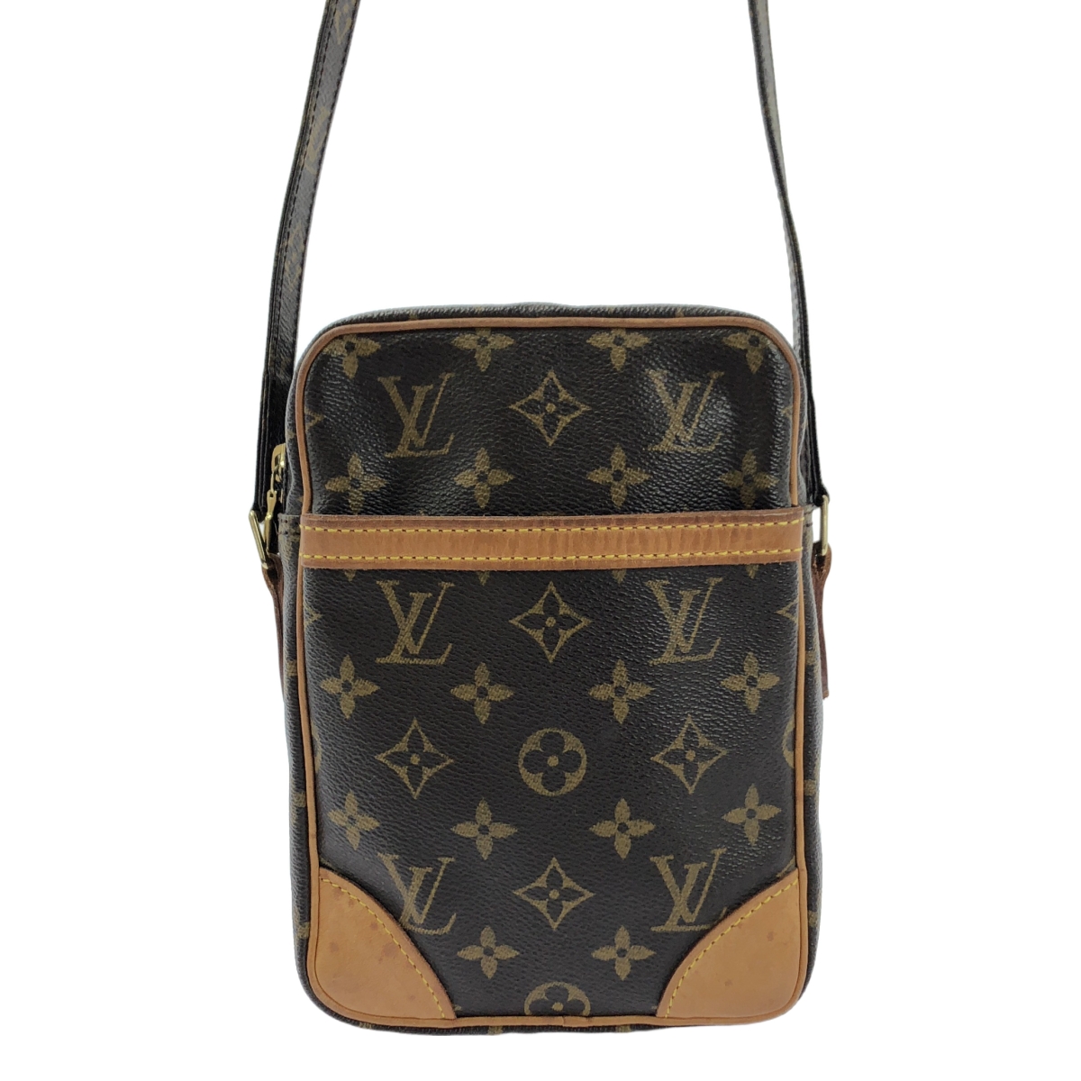 Louis Vuitton / ルイヴィトン M45266 / モノグラム ダヌーブ / レザー ショルダーバッグ / ユニセックス