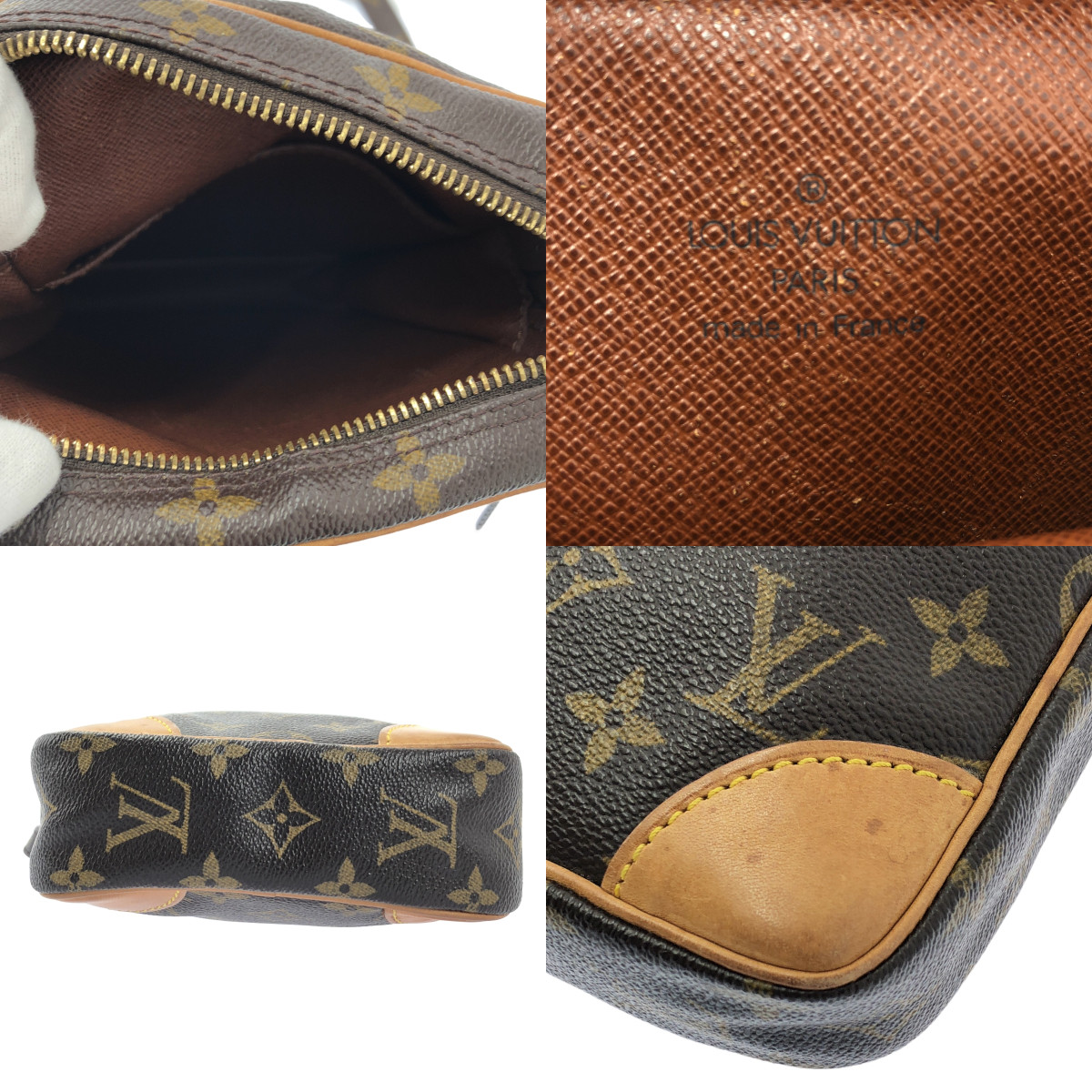 Louis Vuitton / ルイヴィトン M45266 / モノグラム ダヌーブ / レザー ショルダーバッグ / ユニセックス