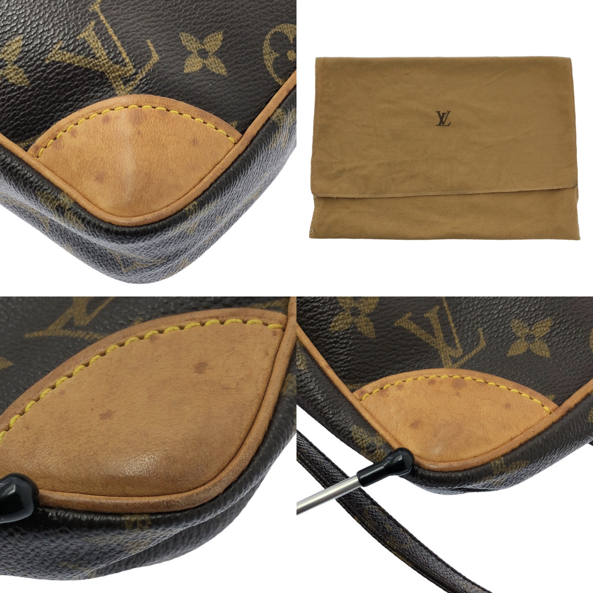 Louis Vuitton / ルイヴィトン M45266 / モノグラム ダヌーブ / レザー ショルダーバッグ / ユニセックス