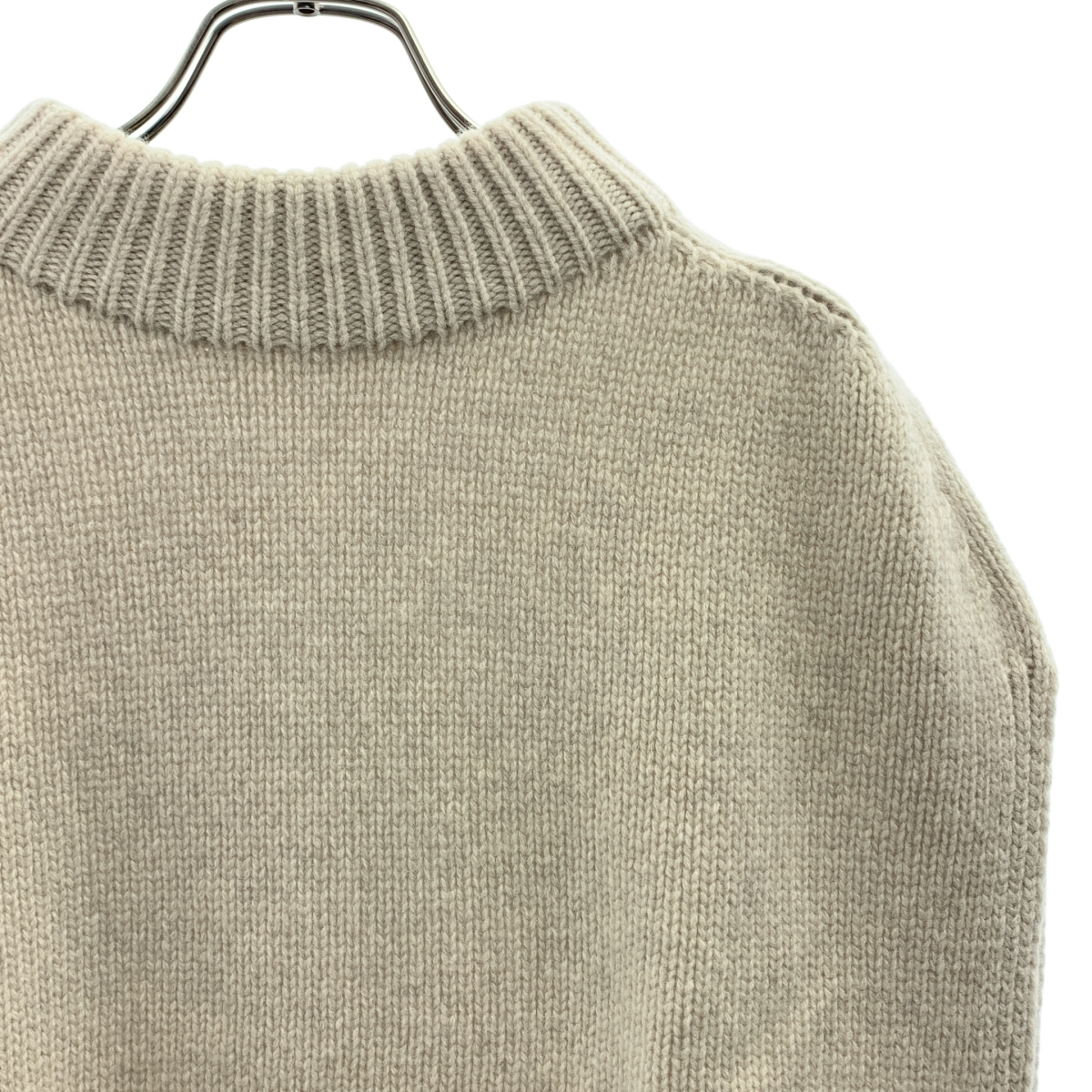 GALERIE VIE / ギャルリーヴィー ファインウール ビルドネックベスト ニット