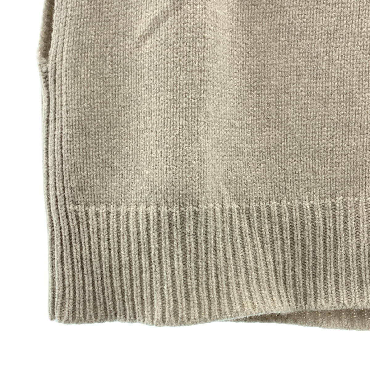 GALERIE VIE / ギャルリーヴィー ファインウール ビルドネックベスト ニット