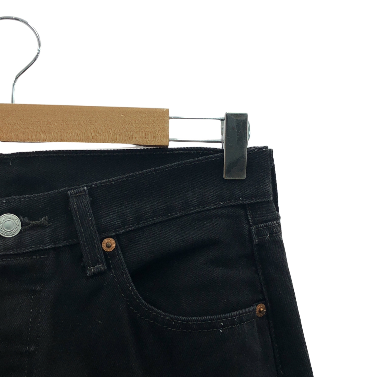Levi's / リーバイス 501 / ブラック ストレート デニムパンツ