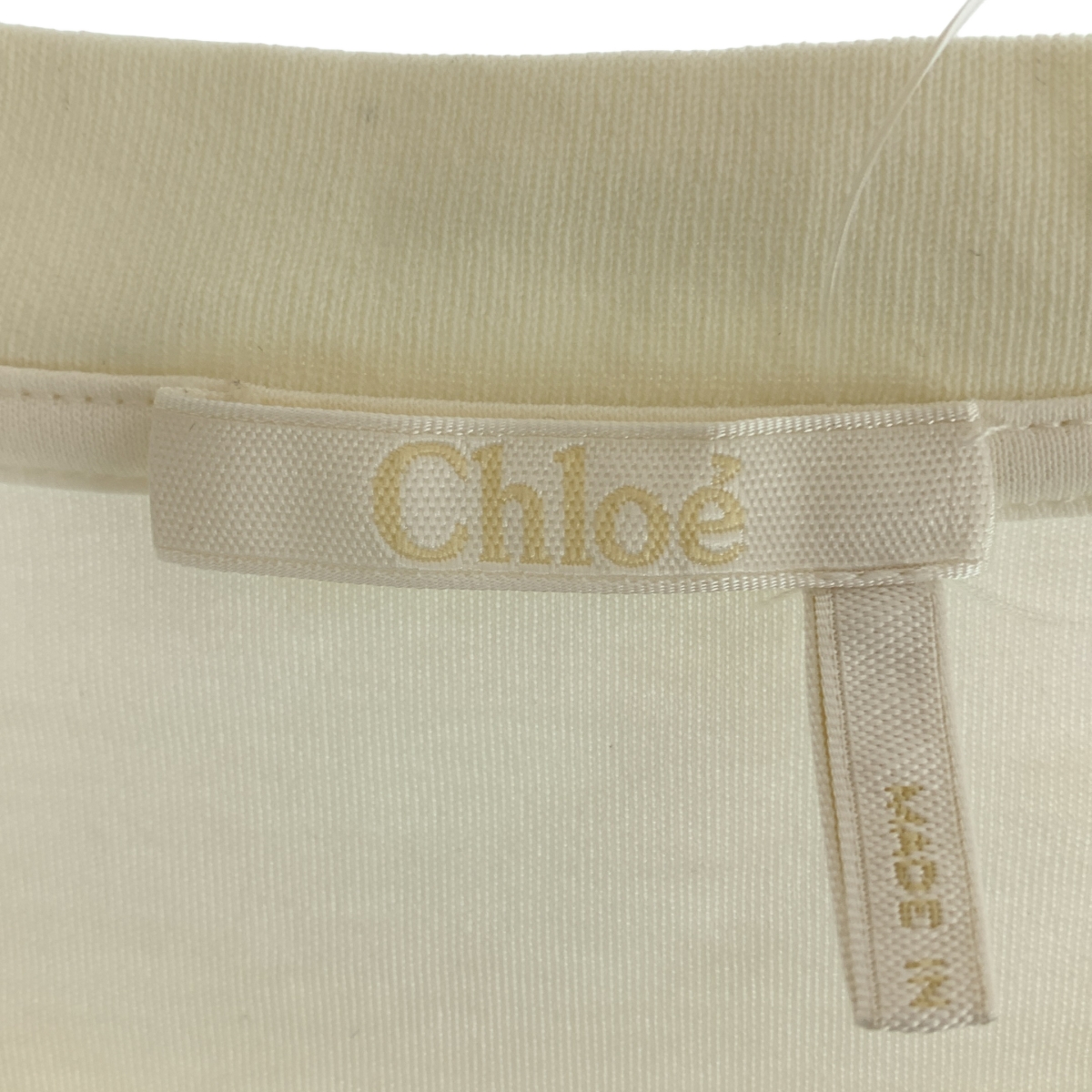 Chloe / クロエ タックスリーブ レース切替 ロング カットソー
