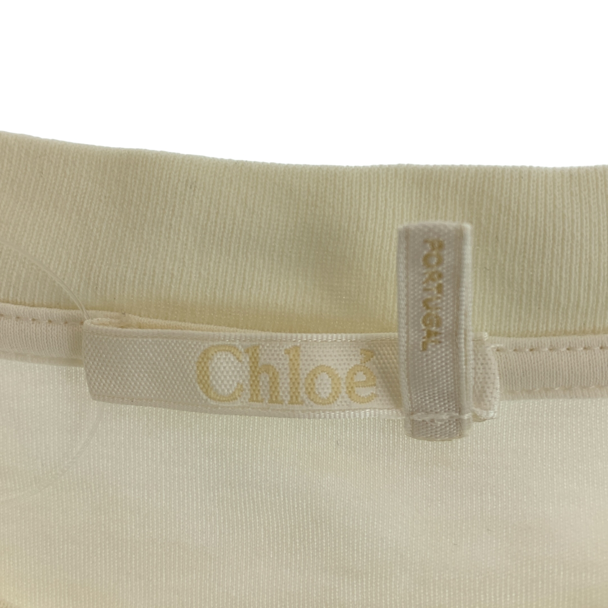 Chloe / クロエ タックスリーブ レース切替 ロング カットソー