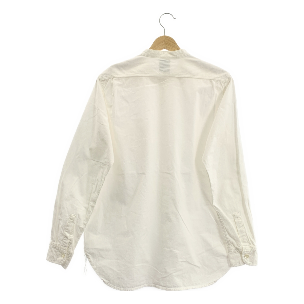 その他 コットン バンドカラー シャツ