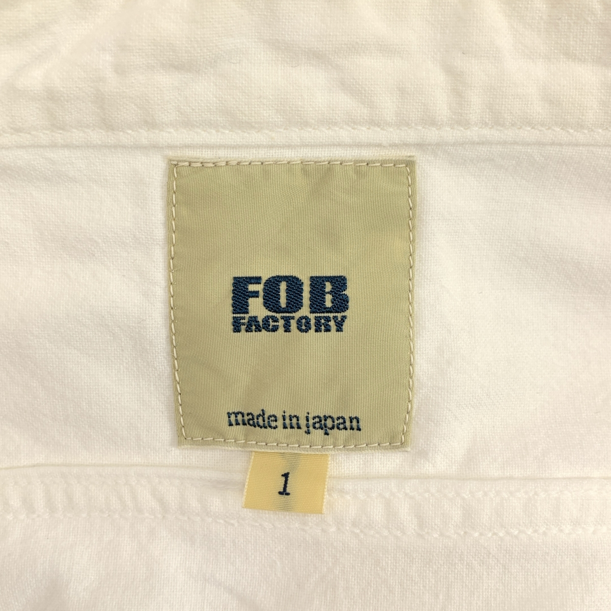 その他 コットン バンドカラー シャツ