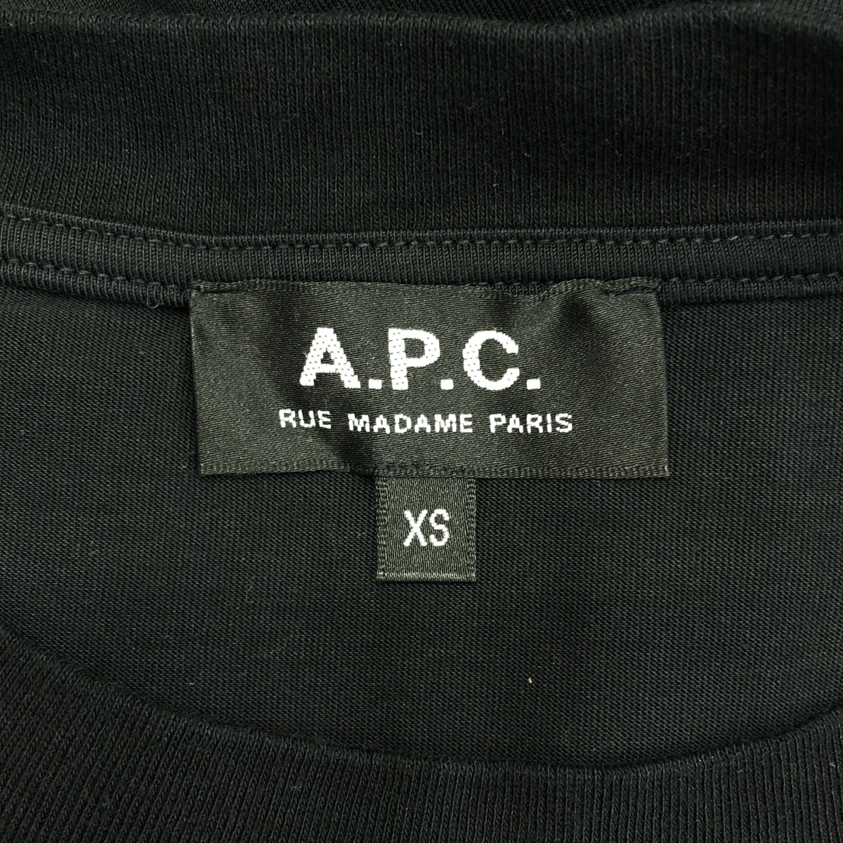 A.P.C. / アーペーセー コットン ロゴ カットソー