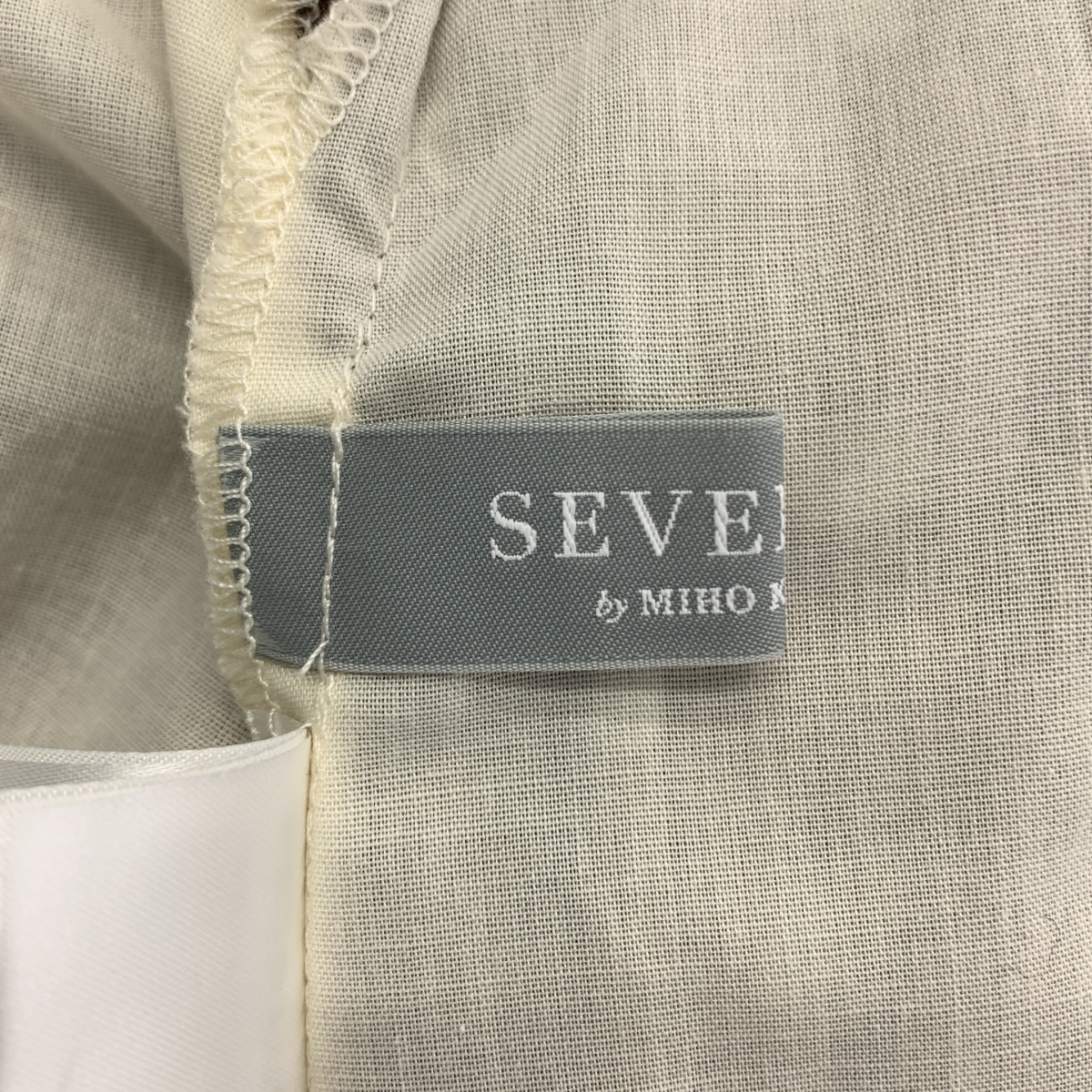 SEVEN TEN by MIHO KAWAHITO / セブンテンバイミホカワヒト コットン フリル ドット 2WAY ワンピース