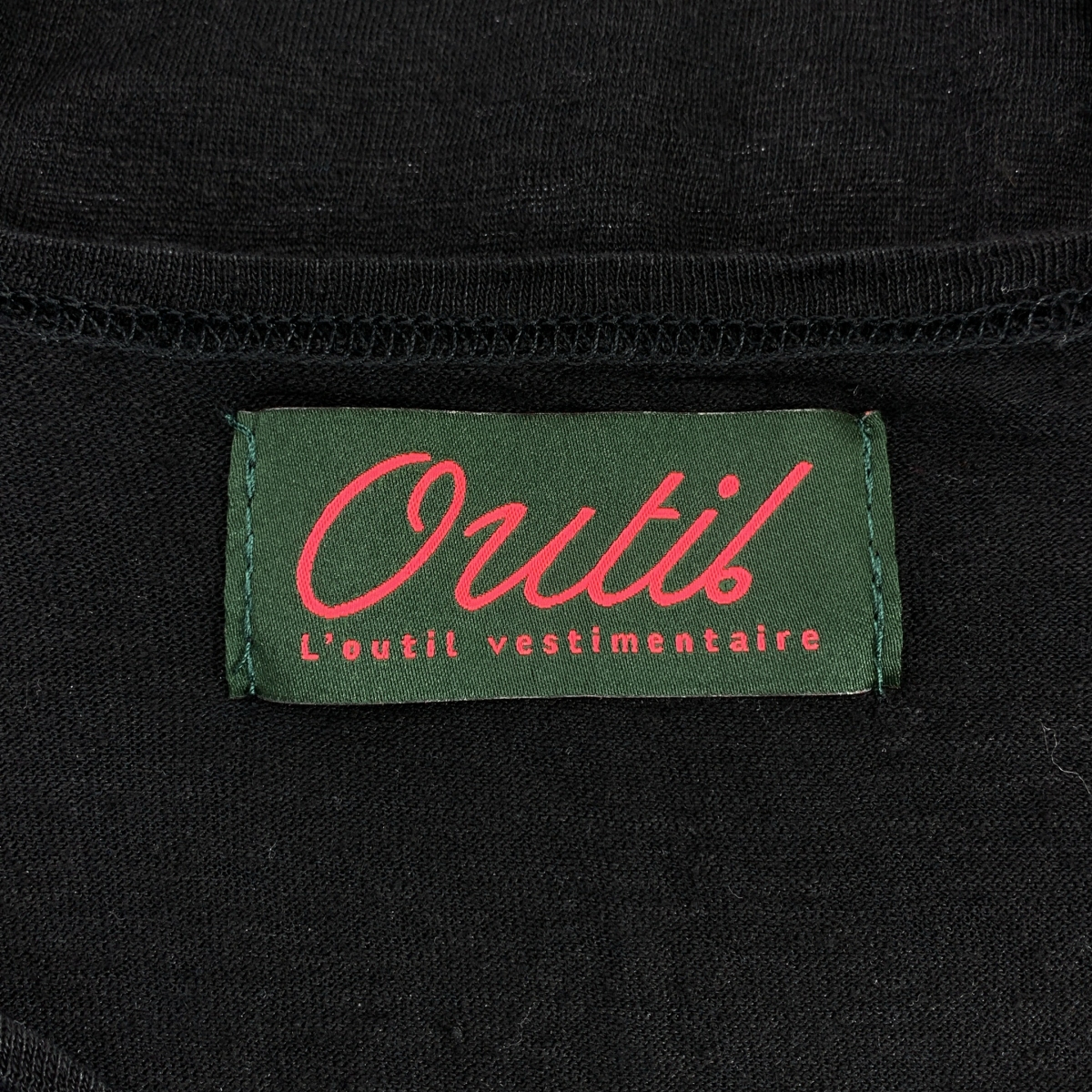 OUTIL / ウティ TORICOT HABAS リネン トリコット ハバス カットソー