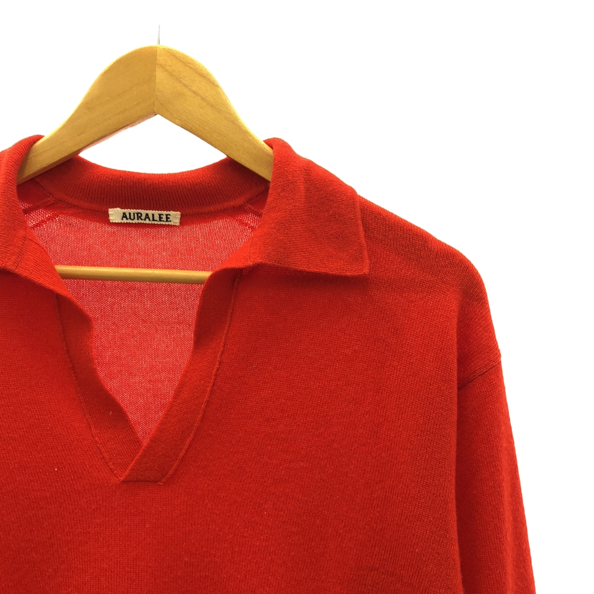 AURALEE / オーラリー SUPER FINE CASHMERE SILK KNIT SKIPPER POLO ポロニット