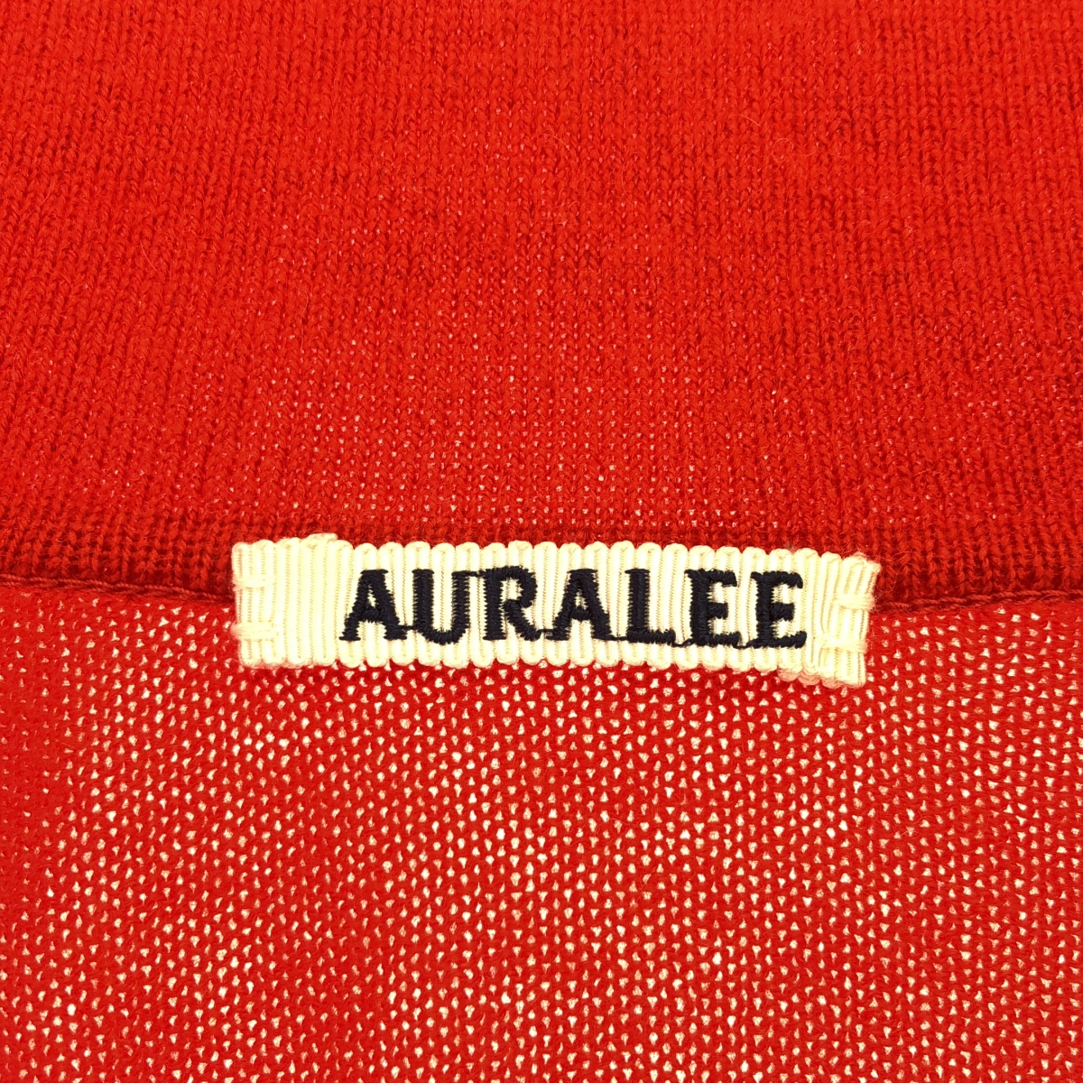 AURALEE / オーラリー SUPER FINE CASHMERE SILK KNIT SKIPPER POLO ポロニット