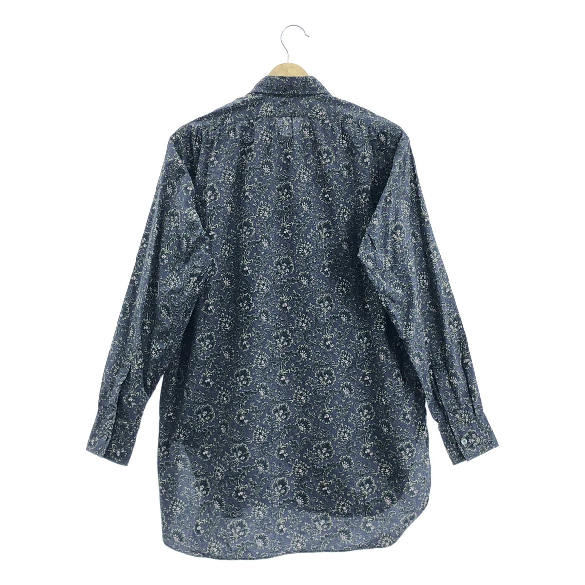 HEUGN / ユーゲン Print James / 総柄 コットンフラワープリントレギュラーカラーシャツ