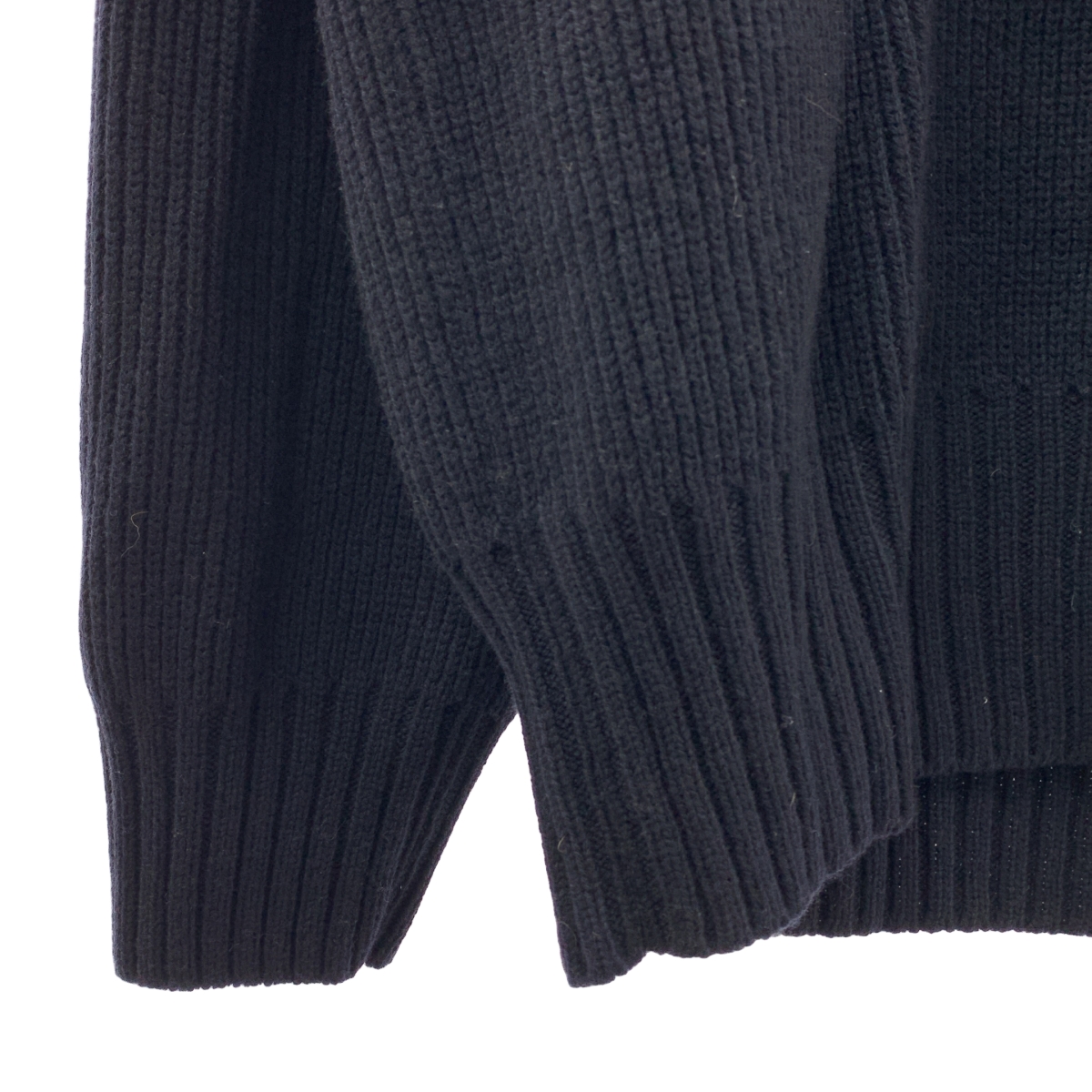 comm.arch. / コムアーチ ウール リブ ハイネック ニット