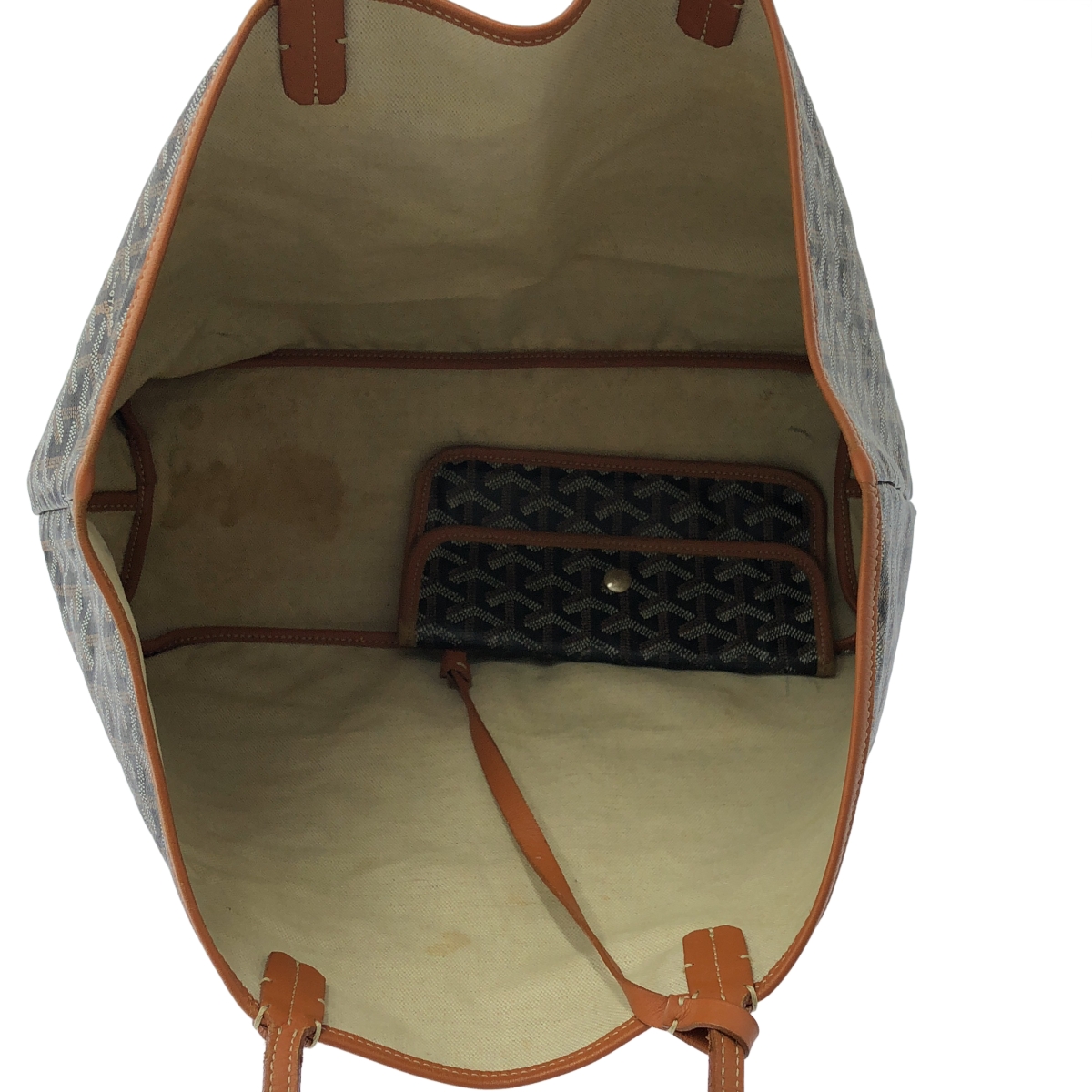 GOYARD / ゴヤール サンルイPM ディンキャンバス トートバッグ