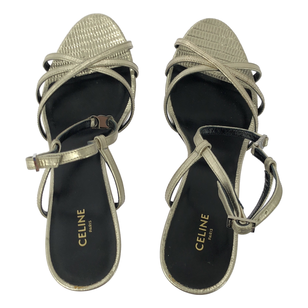 CELINE / セリーヌ ソワール トリオンフ アンクル ストラップ サンダル