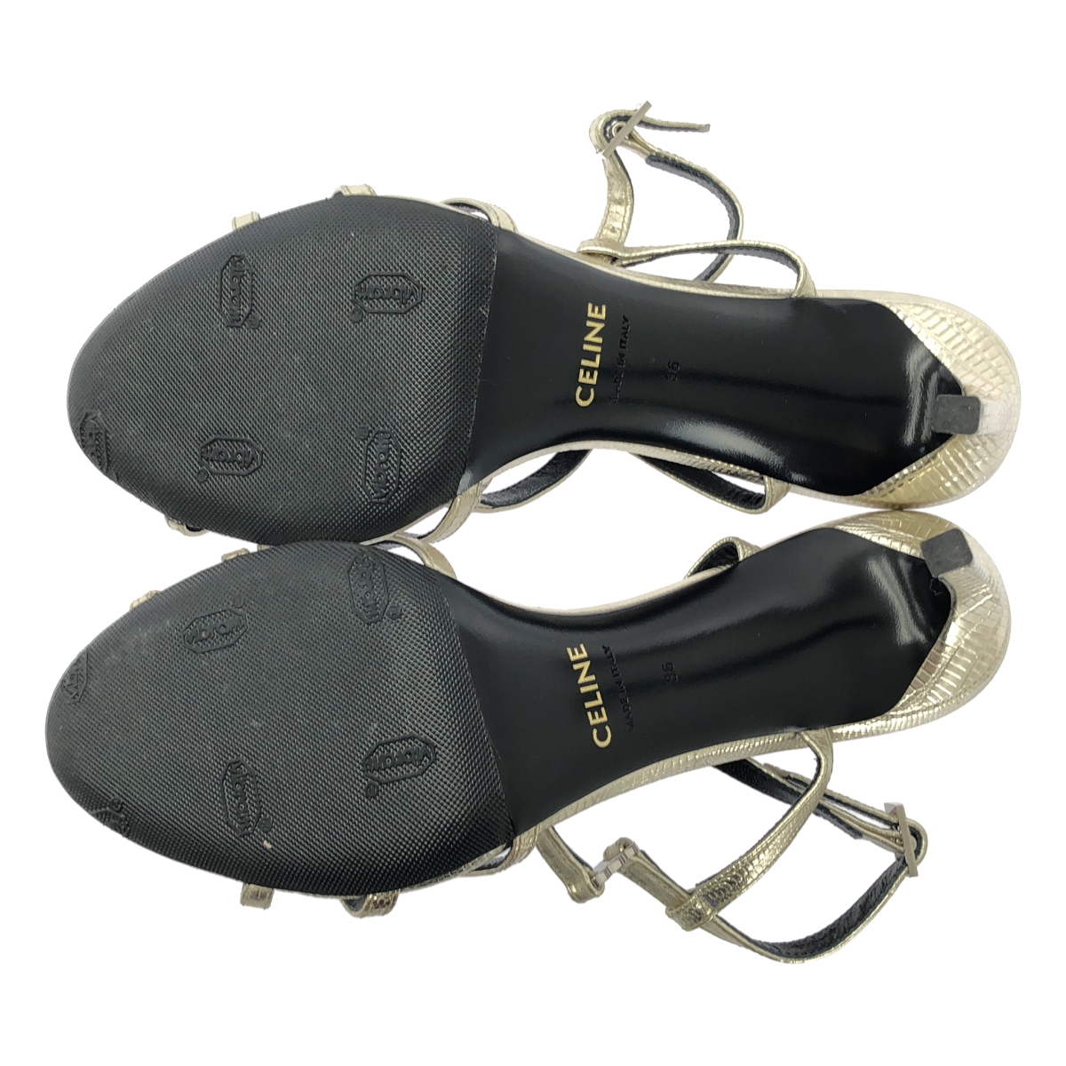 CELINE / セリーヌ ソワール トリオンフ アンクル ストラップ サンダル