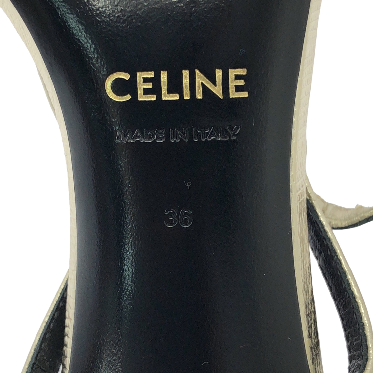 CELINE / セリーヌ ソワール トリオンフ アンクル ストラップ サンダル