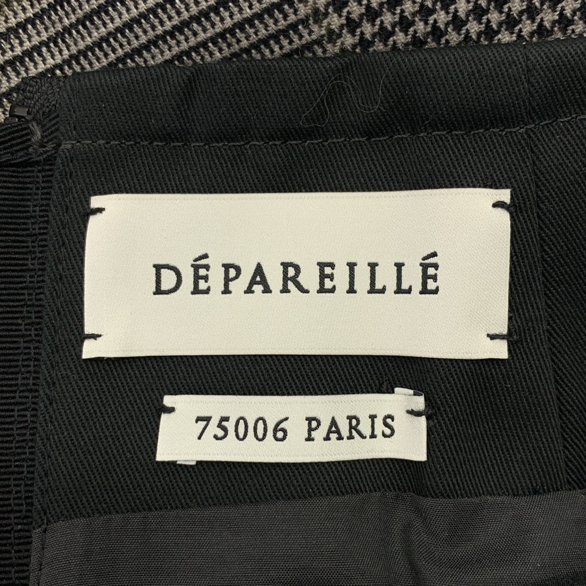 その他 グレンチェック スカート