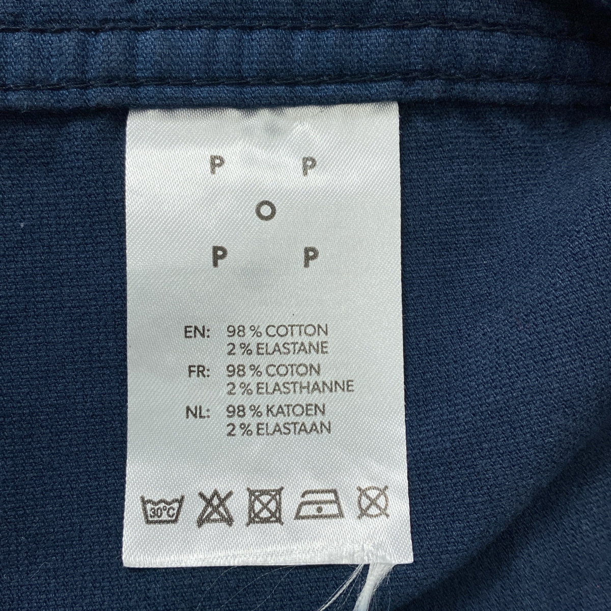 POP TRADING COMPANY / ポップトレーディングカンパニー WIZARD VEST ロゴ 刺しゅう ジップベスト