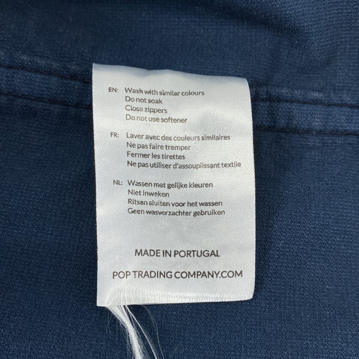 POP TRADING COMPANY / ポップトレーディングカンパニー WIZARD VEST ロゴ 刺しゅう ジップベスト