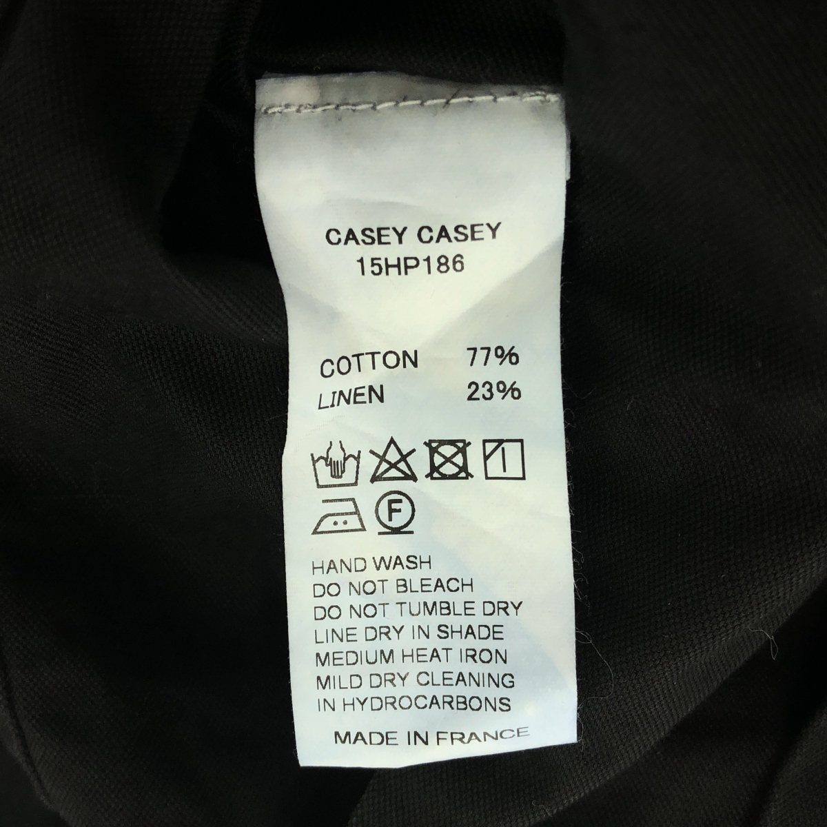 CASEY CASEY / ケーシーケーシー コットンリネン イージーパンツ