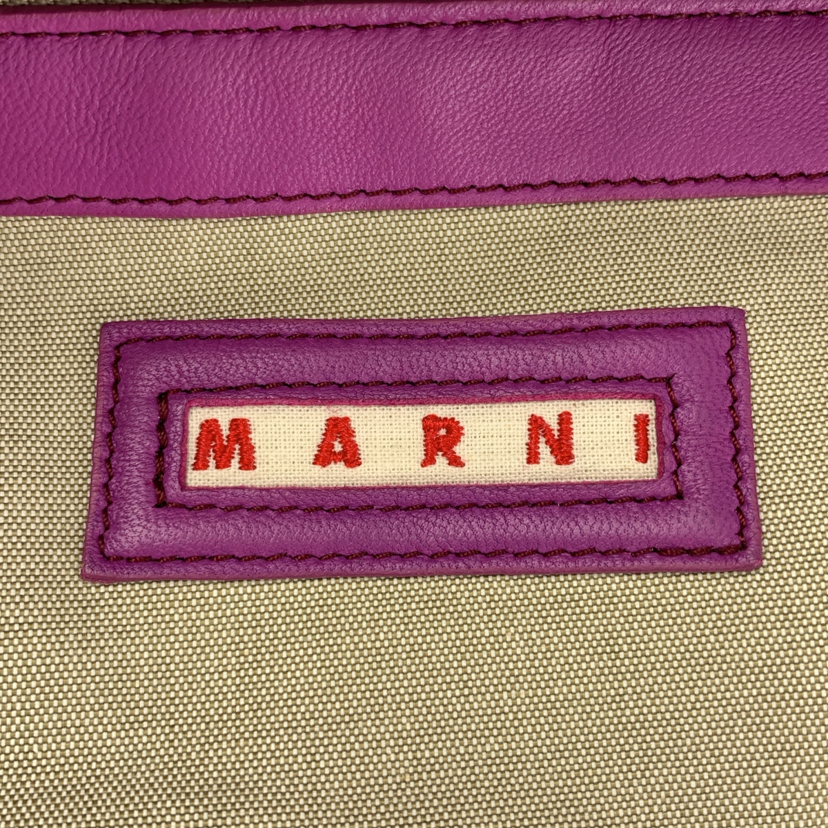 MARNI / マルニ レザー ハンドバッグ