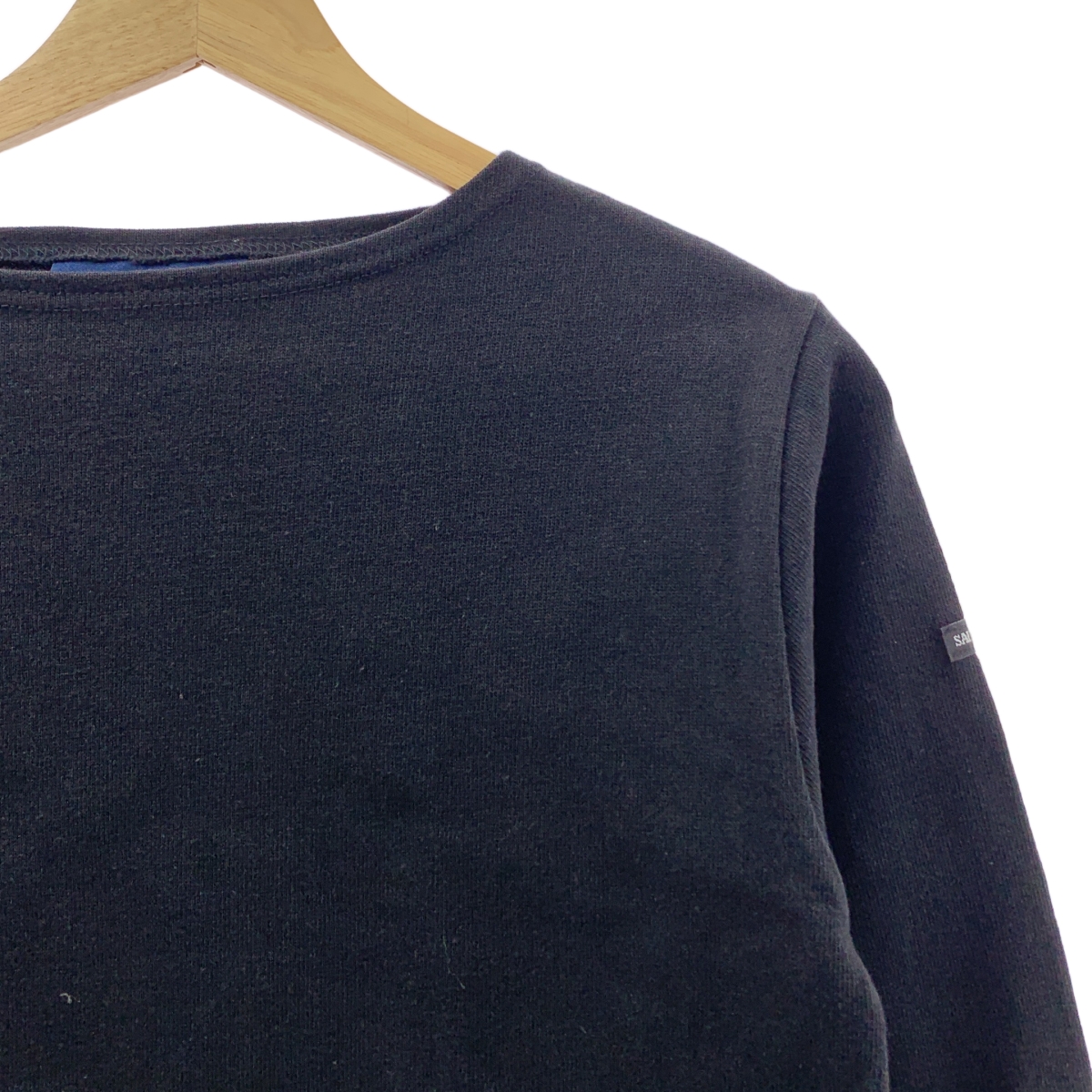 SAINT JAMES / セントジェームス ウェッソン エルバーパッチ バスクシャツ