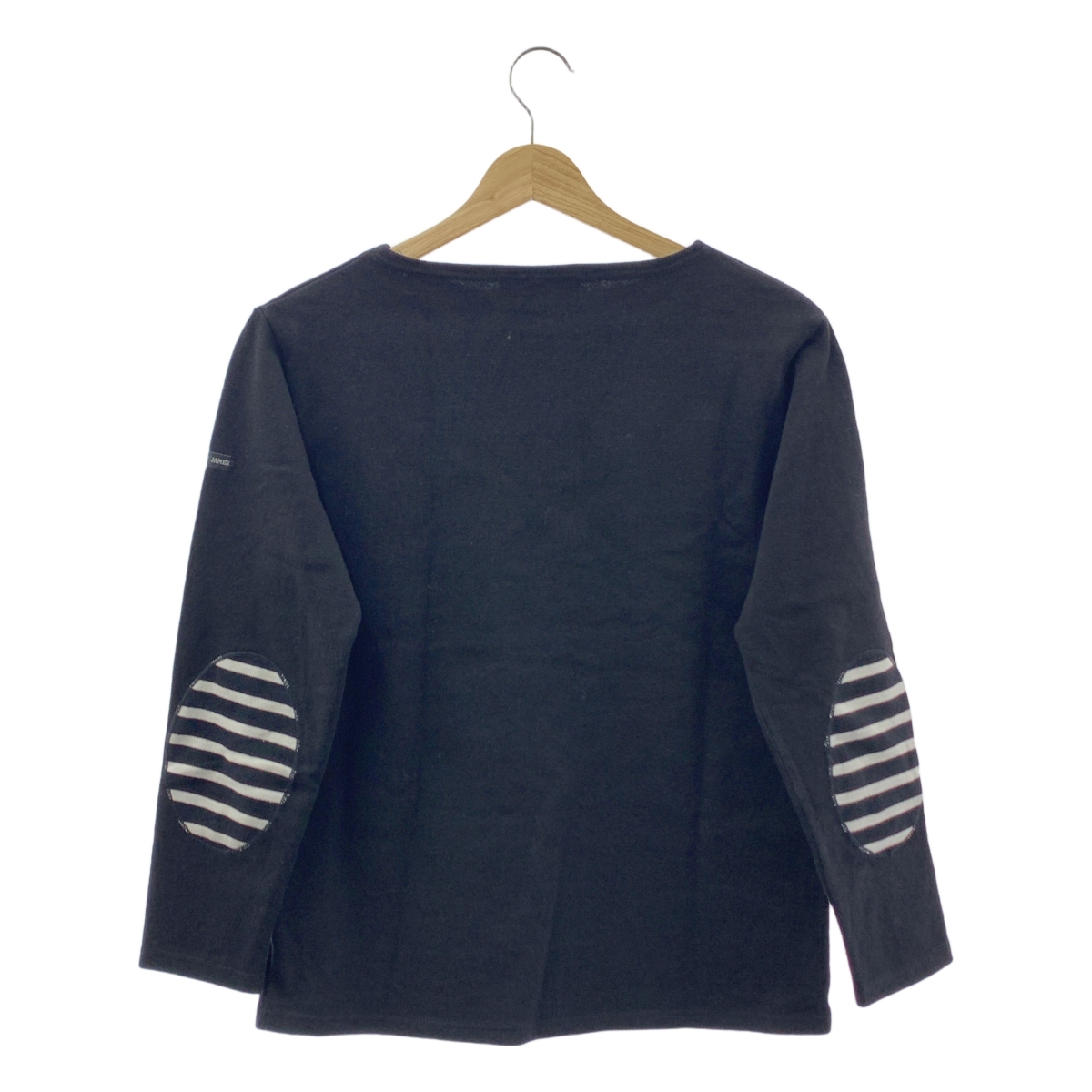 SAINT JAMES / セントジェームス ウェッソン エルバーパッチ バスクシャツ