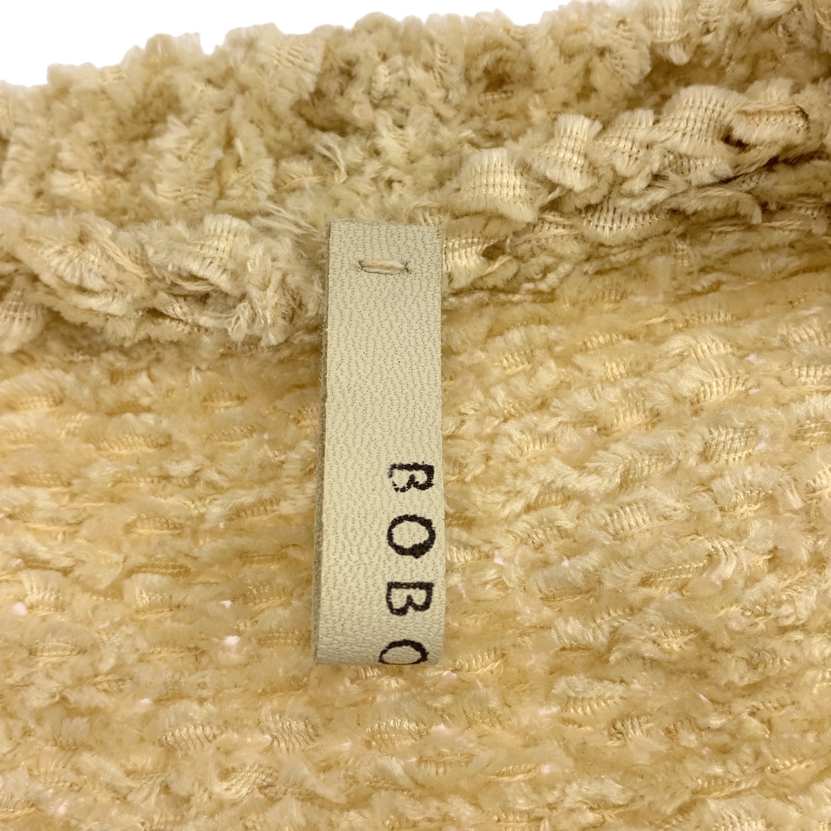 Boboutic / ボブティック シルク コットン クルーネック ニット セーター