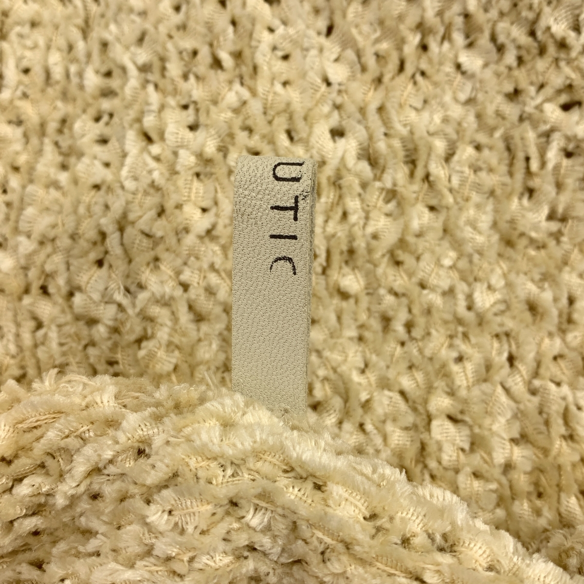 Boboutic / ボブティック シルク コットン クルーネック ニット セーター