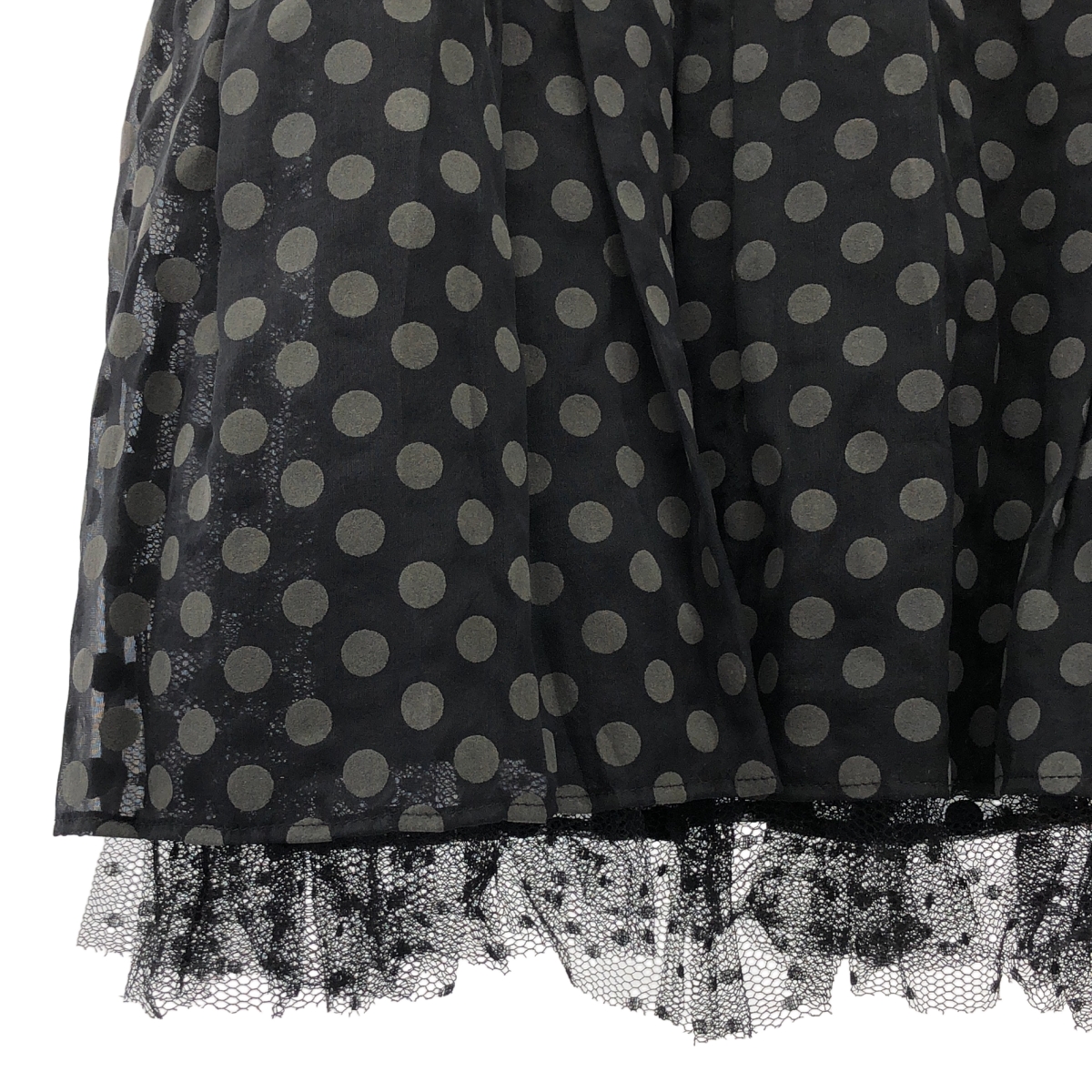 RED VALENTINO / レッドヴァレンティノ ナイロン ドット ワンピース