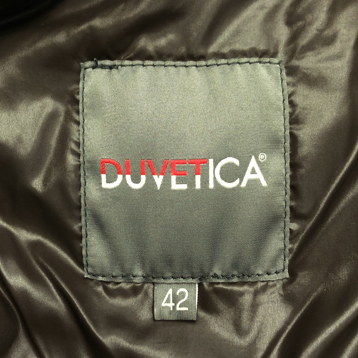 DUVETICA / デュベティカ Lanificio F.lli Cerruti社製 KAPPA ウール フードファー ダウンコート