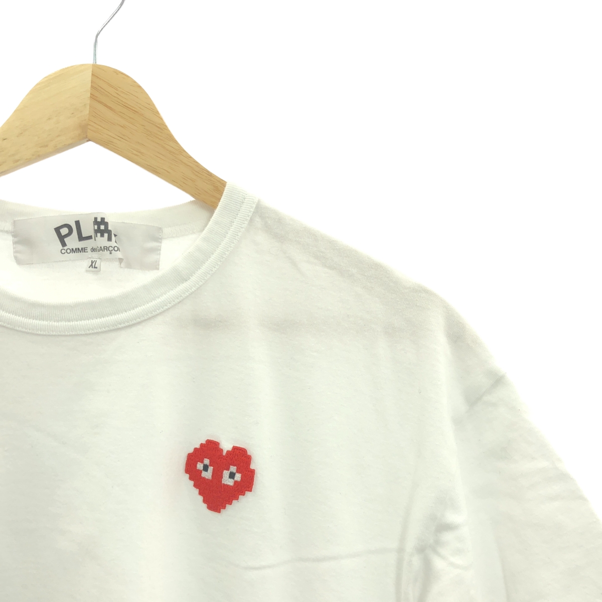 PLAY COMME des GARCONS / プレイコムデギャルソン インベーダー ハート パッチ Tシャツ