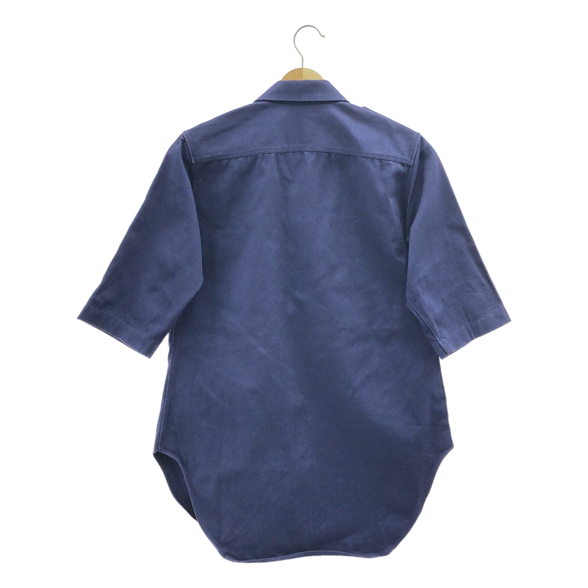 BALENCIAGA / バレンシアガ ツイルコットン 半袖 ミリタリーシャツ