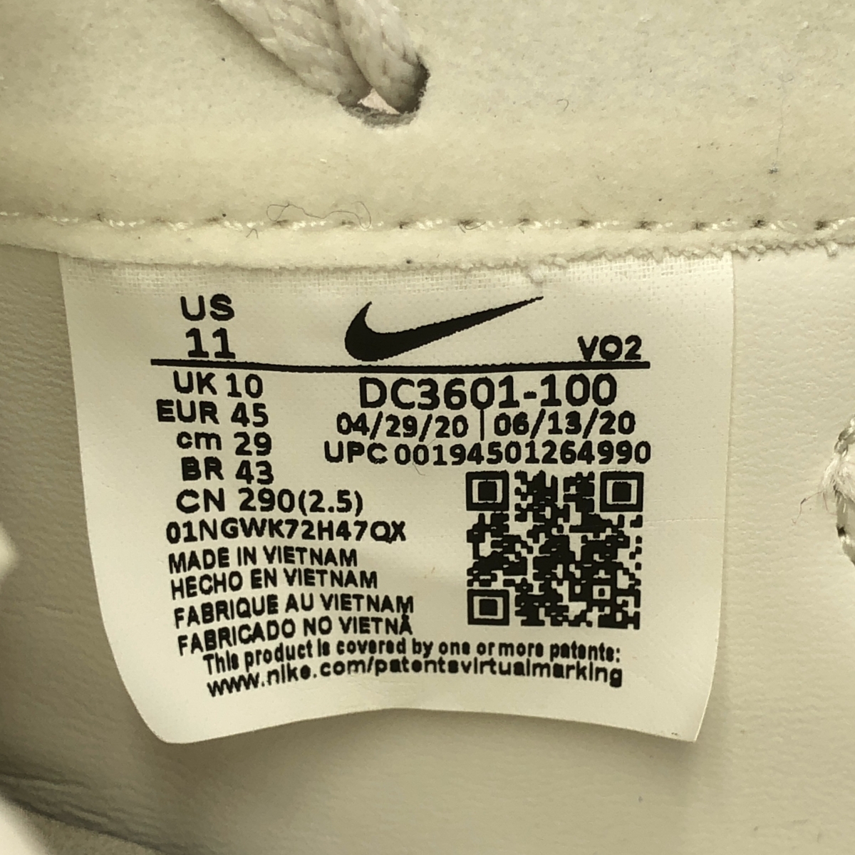 COMME des GARCONS / コムデギャルソン ×NIKE / Air Force 1 Mid エアフォース ミッド スニーカー