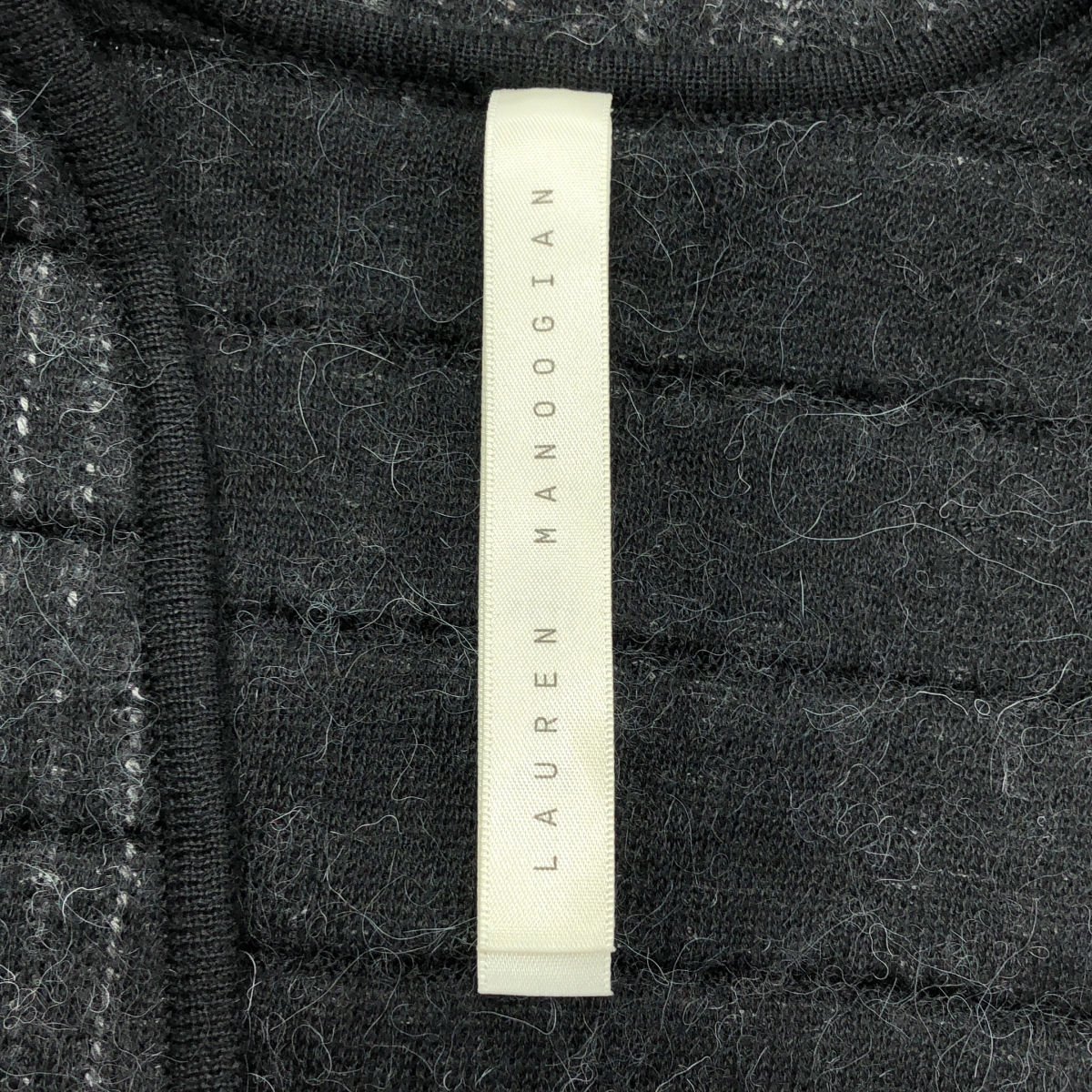 LAUREN MANOOGIAN / ローレンマヌーギアン TAMI / パフキルティングニット ベスト