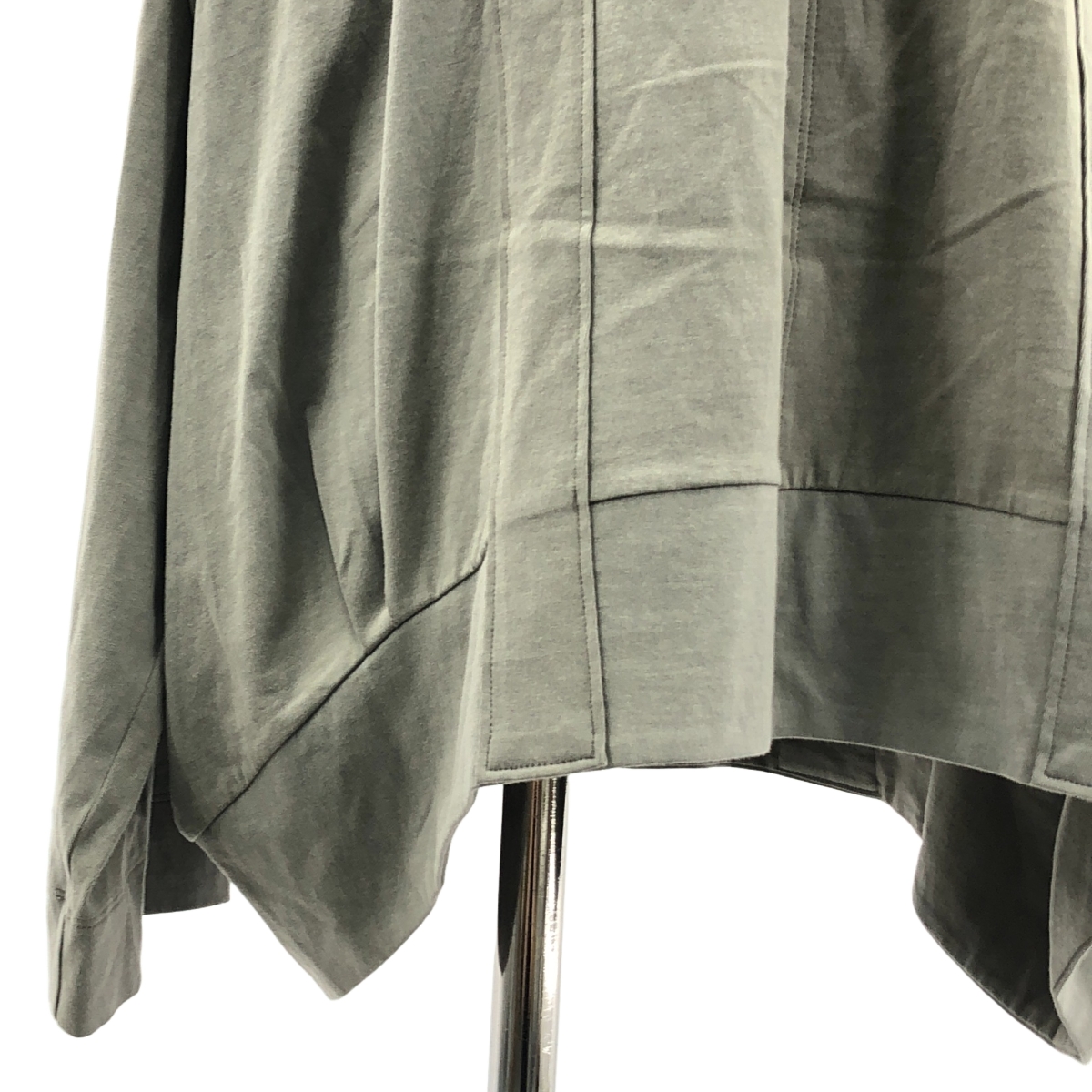 ziggy chen / ジギーチェン Gathered Long Sleeve T-Shirt / 再構築 パッチ オーバー カットソー