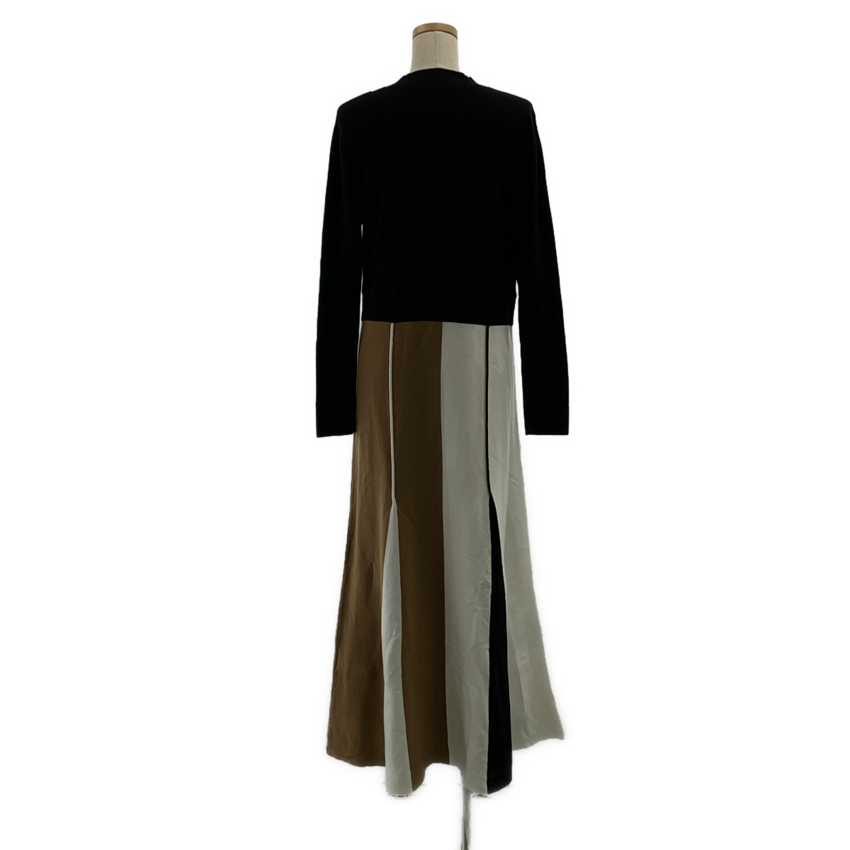 ADORE / アドーア ドライニット 切替 ワンピース