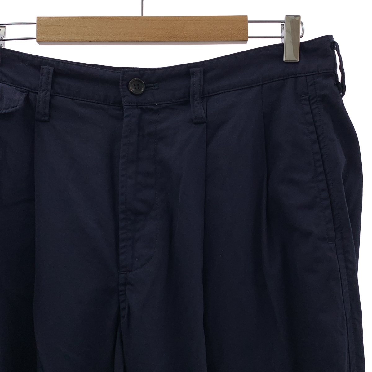 ISSEY MIYAKE / イッセイミヤケ コットン 2タック テーパードパンツ