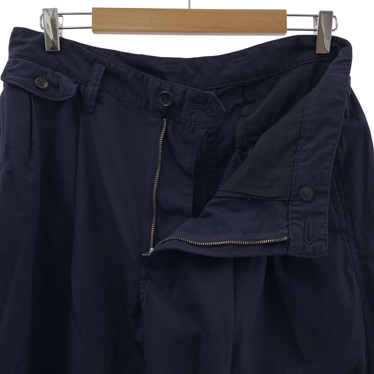 ISSEY MIYAKE / イッセイミヤケ コットン 2タック テーパードパンツ