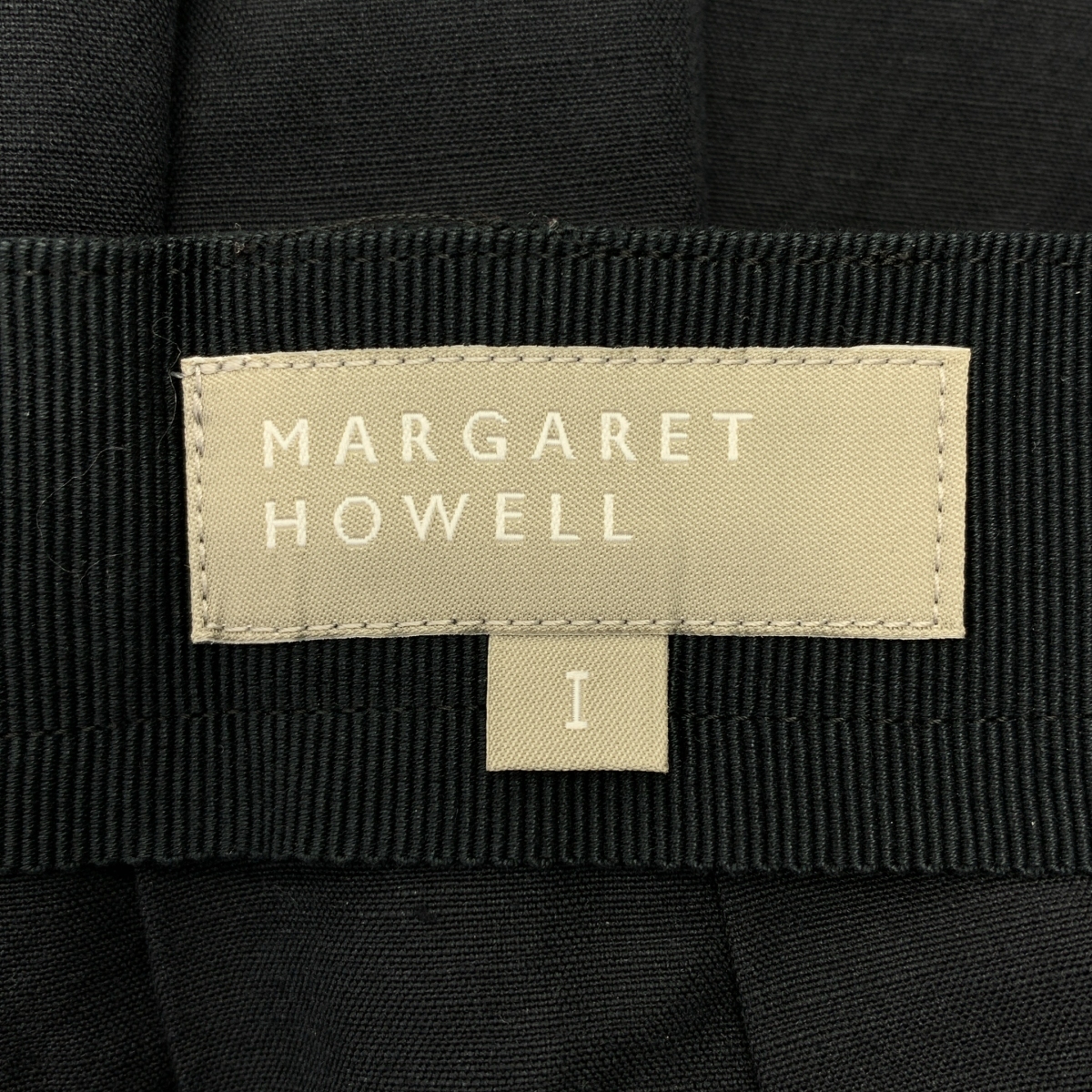 MARGARET HOWELL / マーガレットハウエル コットン リネン プリーツスカート