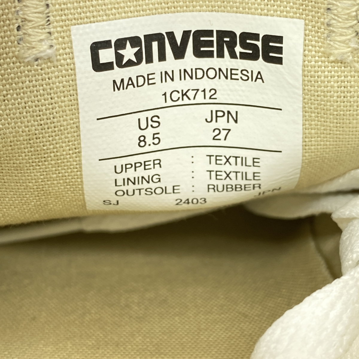 PLAY COMME des GARCONS / プレイコムデギャルソン ×CONVERSE コンバース / ALL STAR OX オールスター ローカット スニーカー