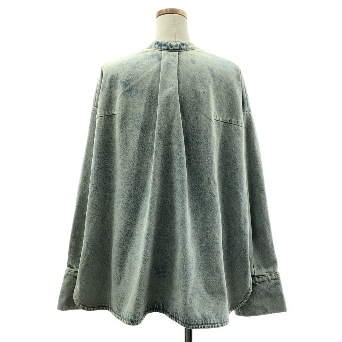 Christian Wijnants / クリスチャンワイナンツ TASHVID / デニム オーバー ノーカラー ジャケット