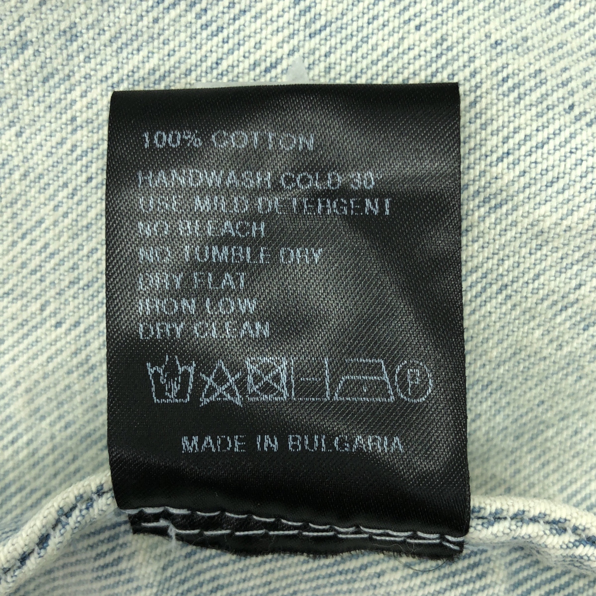 Christian Wijnants / クリスチャンワイナンツ TASHVID / デニム オーバー ノーカラー ジャケット