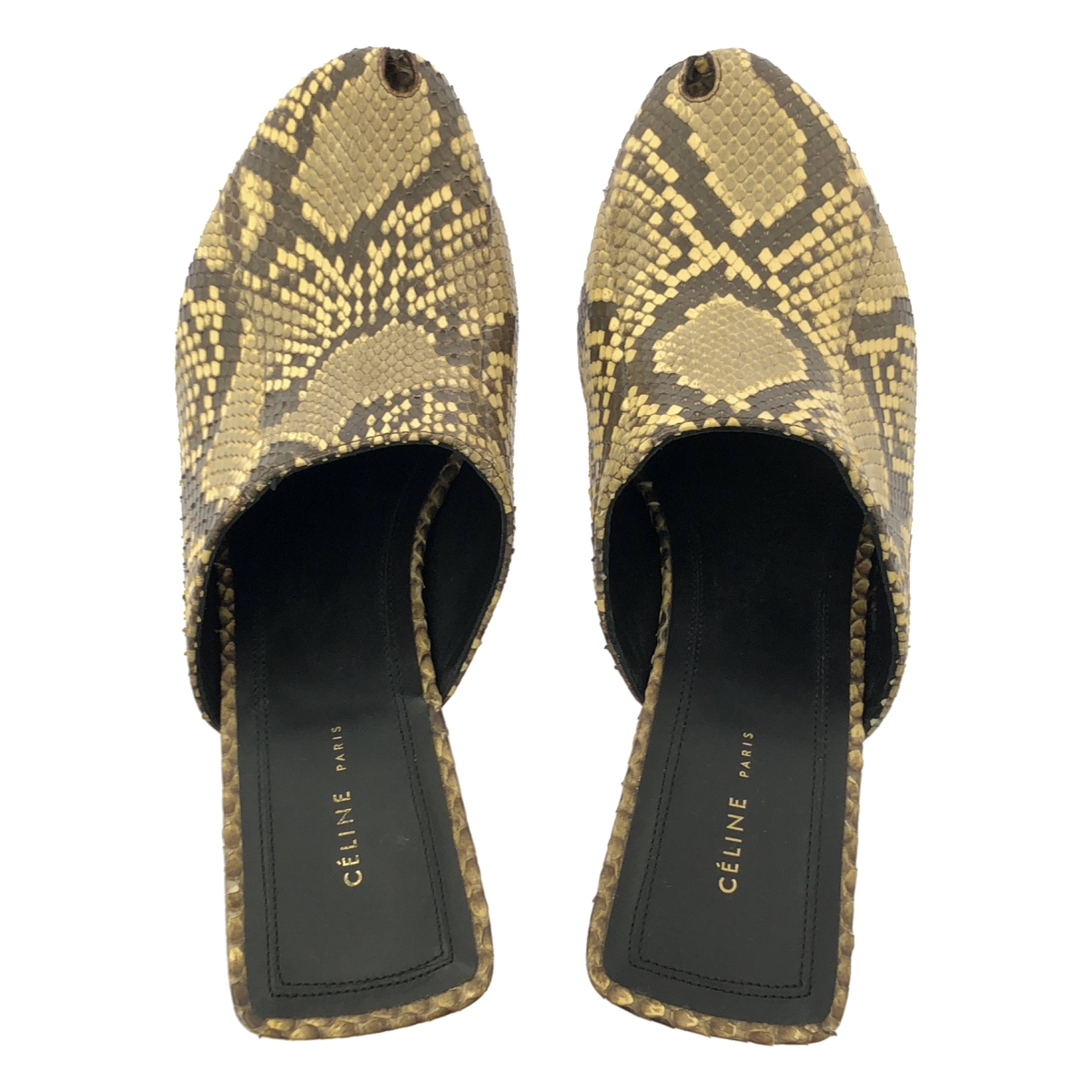 CELINE / セリーヌ フィービー期 パイソン ミュール サンダル