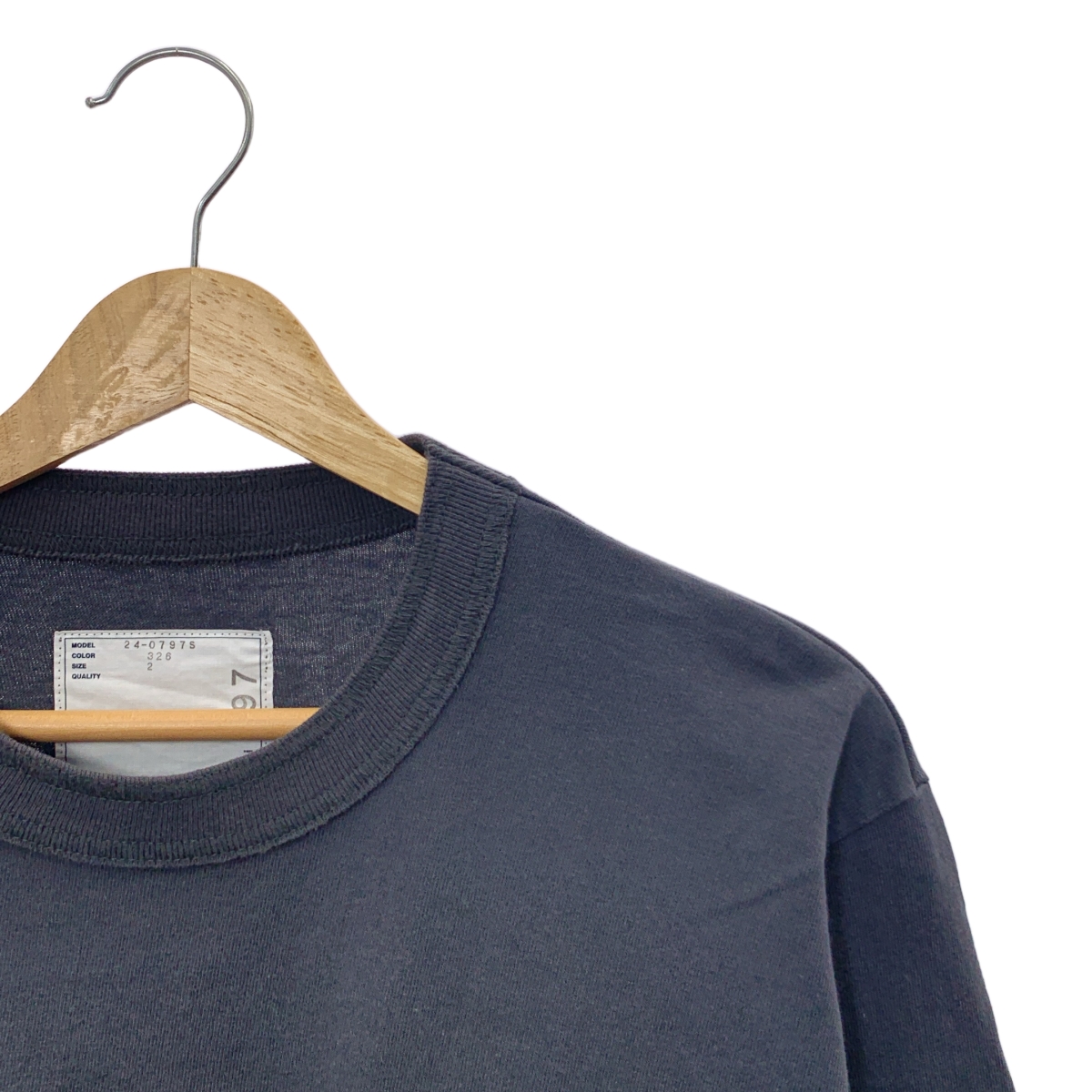 sacai / サカイ Print L/S T-Shirt バックプリント 長袖 Tシャツ