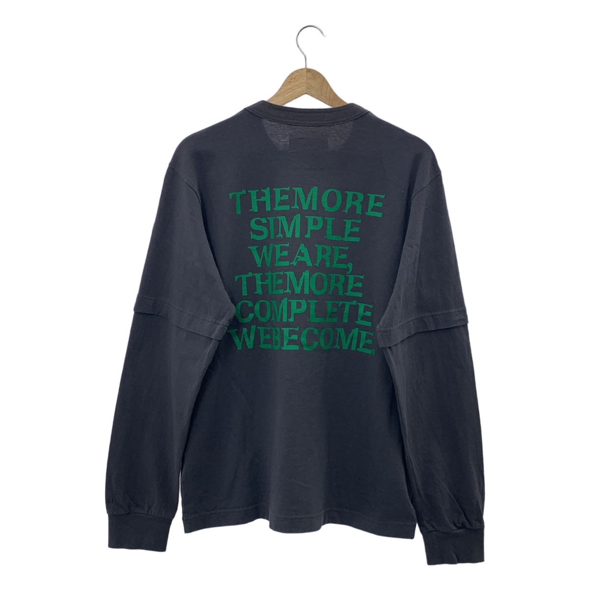 sacai / サカイ Print L/S T-Shirt バックプリント 長袖 Tシャツ