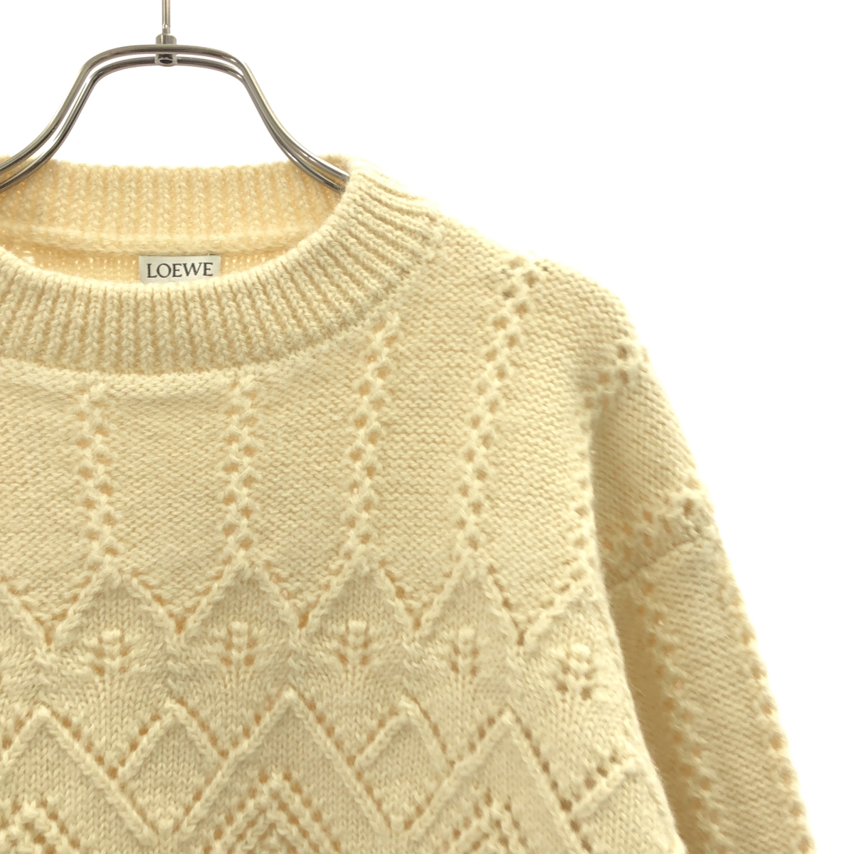 LOEWE / ロエベ ウール アルパカ フリンジ ニット