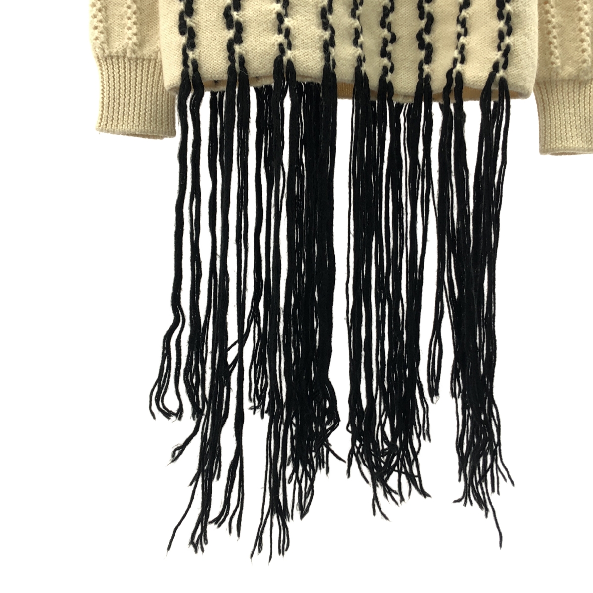 LOEWE / ロエベ ウール アルパカ フリンジ ニット